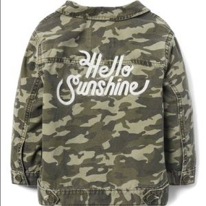 Gymboree Hello Sunshine Camo Jacket